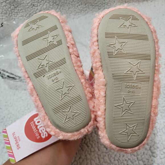 NEW Totes Bootie Slippers, Childrens Llama, US 9-10 Unisex Little Kid - Picture 2 of 6